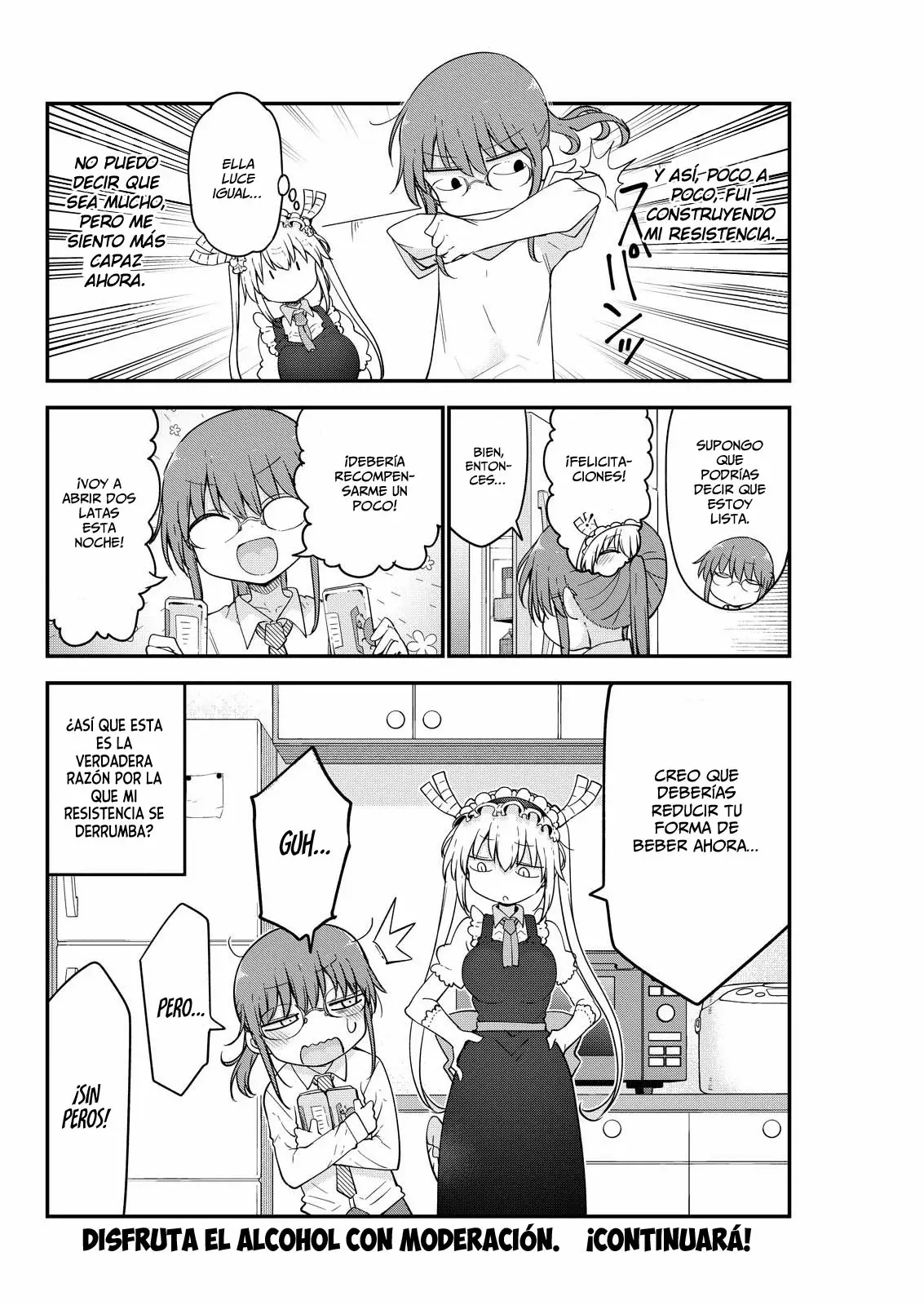 Kobayashi-san Chi no Maid Dragon Capitulo 171 página 15
