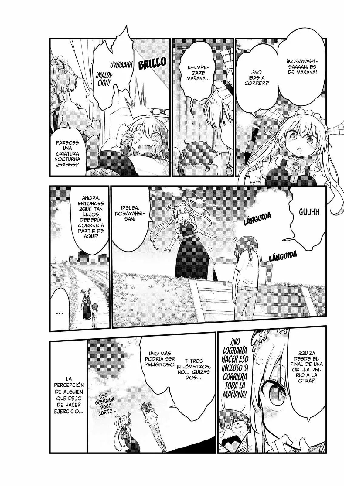 Kobayashi-san Chi no Maid Dragon Capitulo 171 página 4