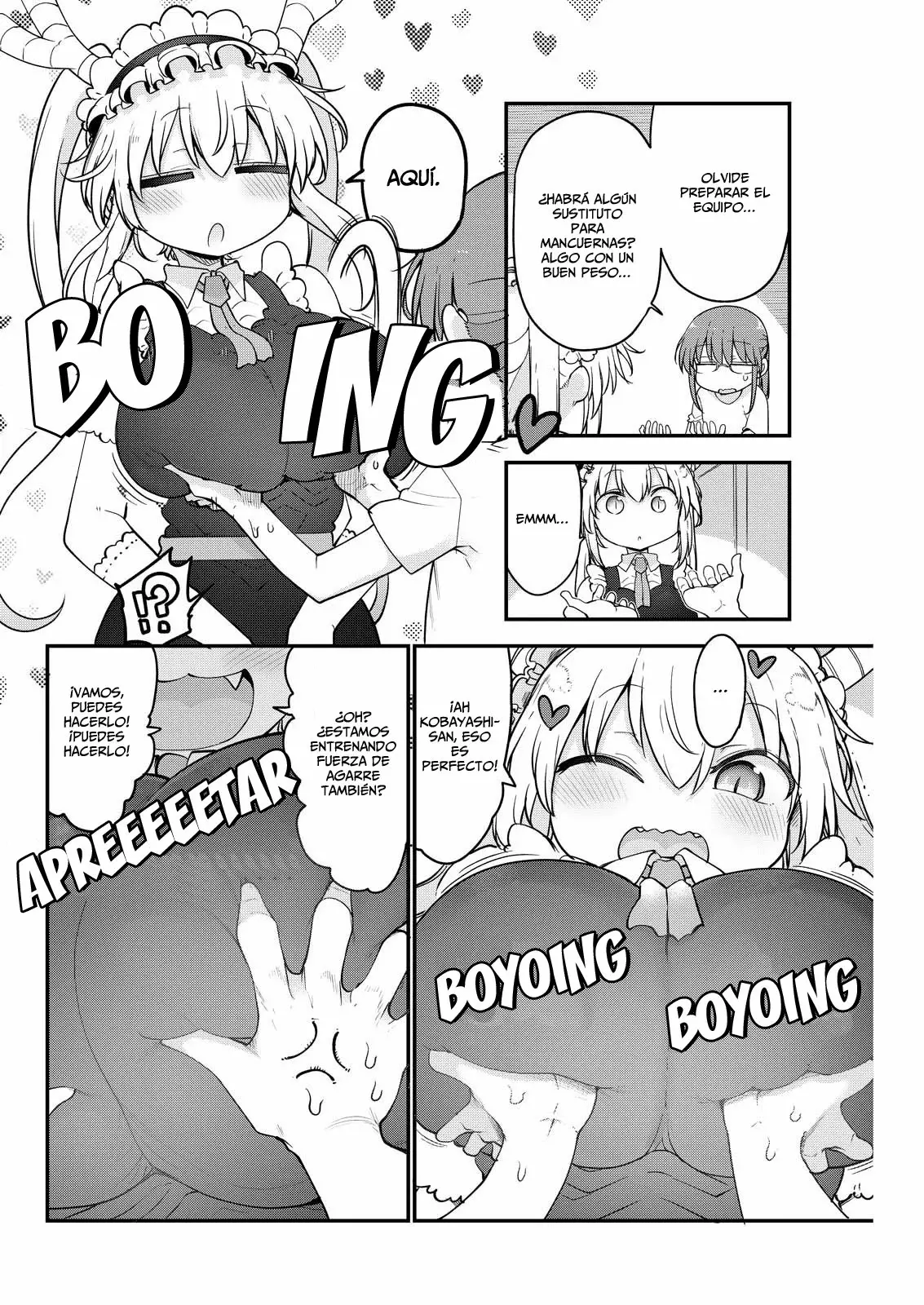 Kobayashi-san Chi no Maid Dragon Capitulo 171 página 7