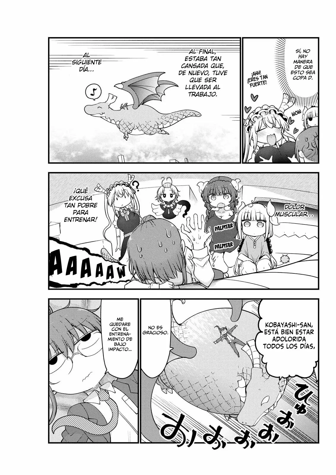 Kobayashi-san Chi no Maid Dragon Capitulo 171 página 8