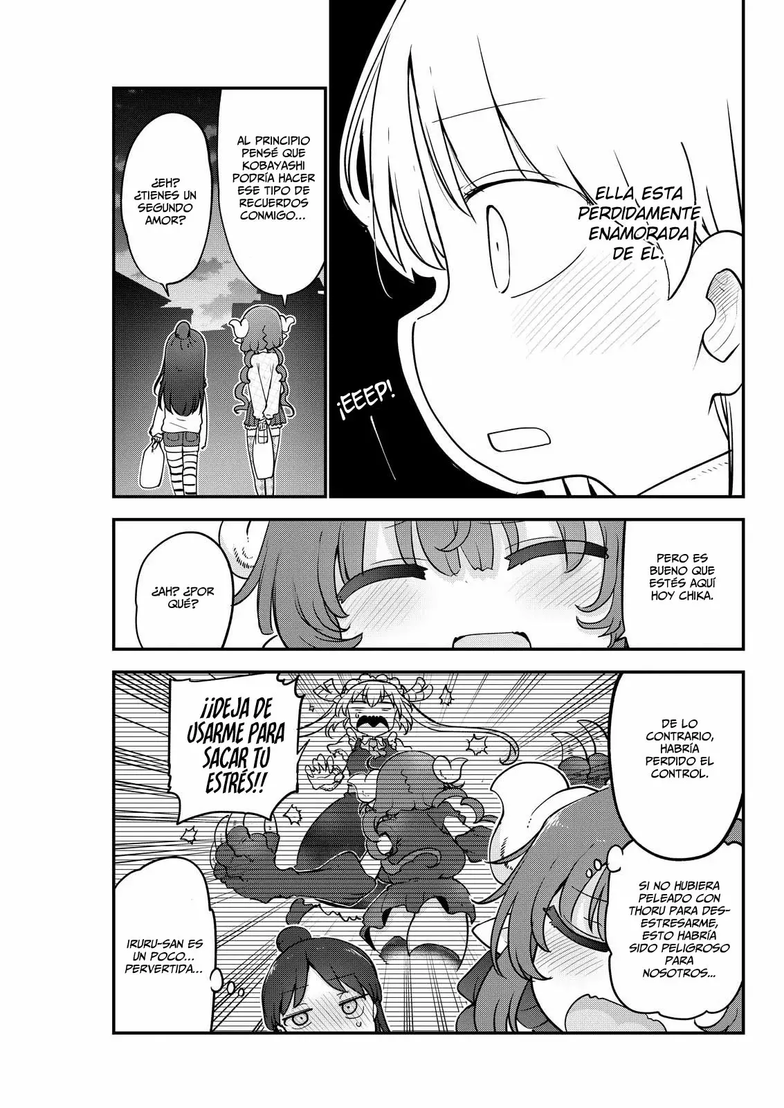 Kobayashi-san Chi no Maid Dragon Capitulo 172 página 14