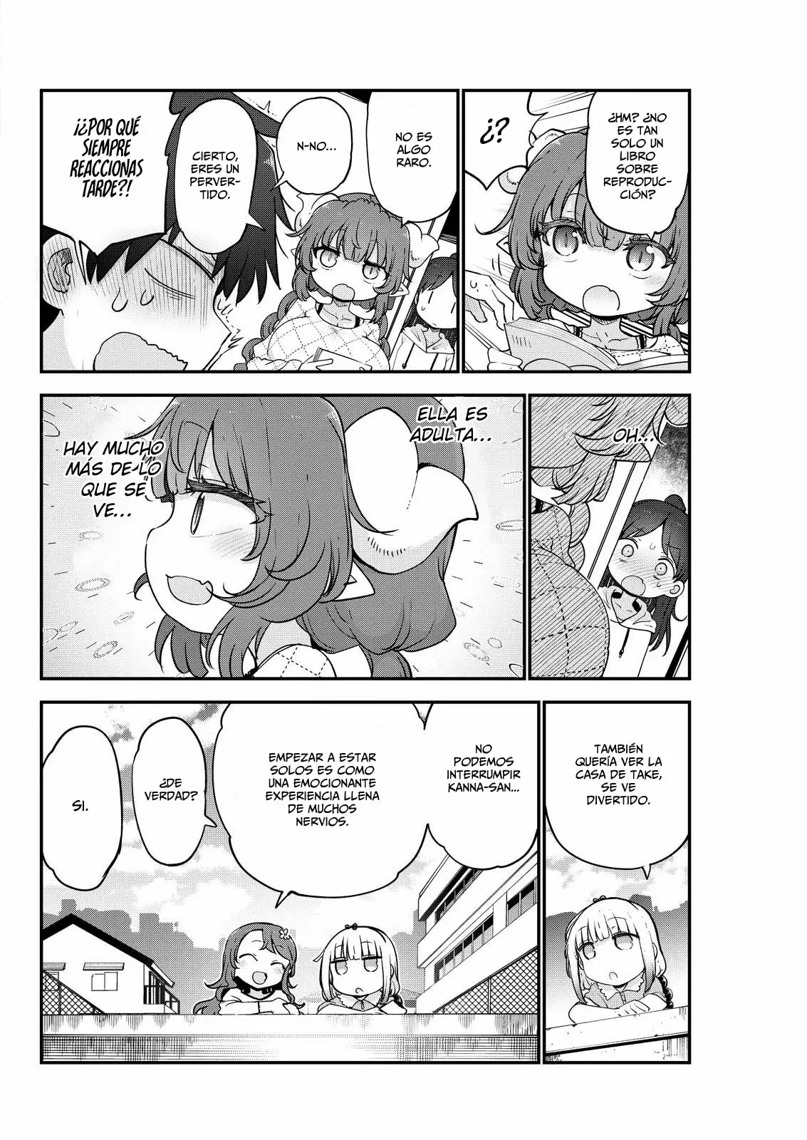 Kobayashi-san Chi no Maid Dragon Capitulo 172 página 7