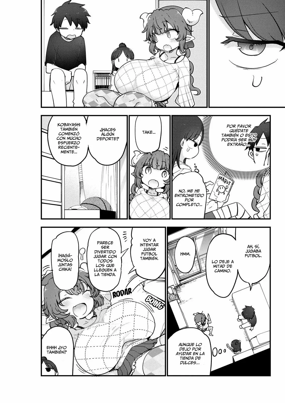Kobayashi-san Chi no Maid Dragon Capitulo 172 página 8