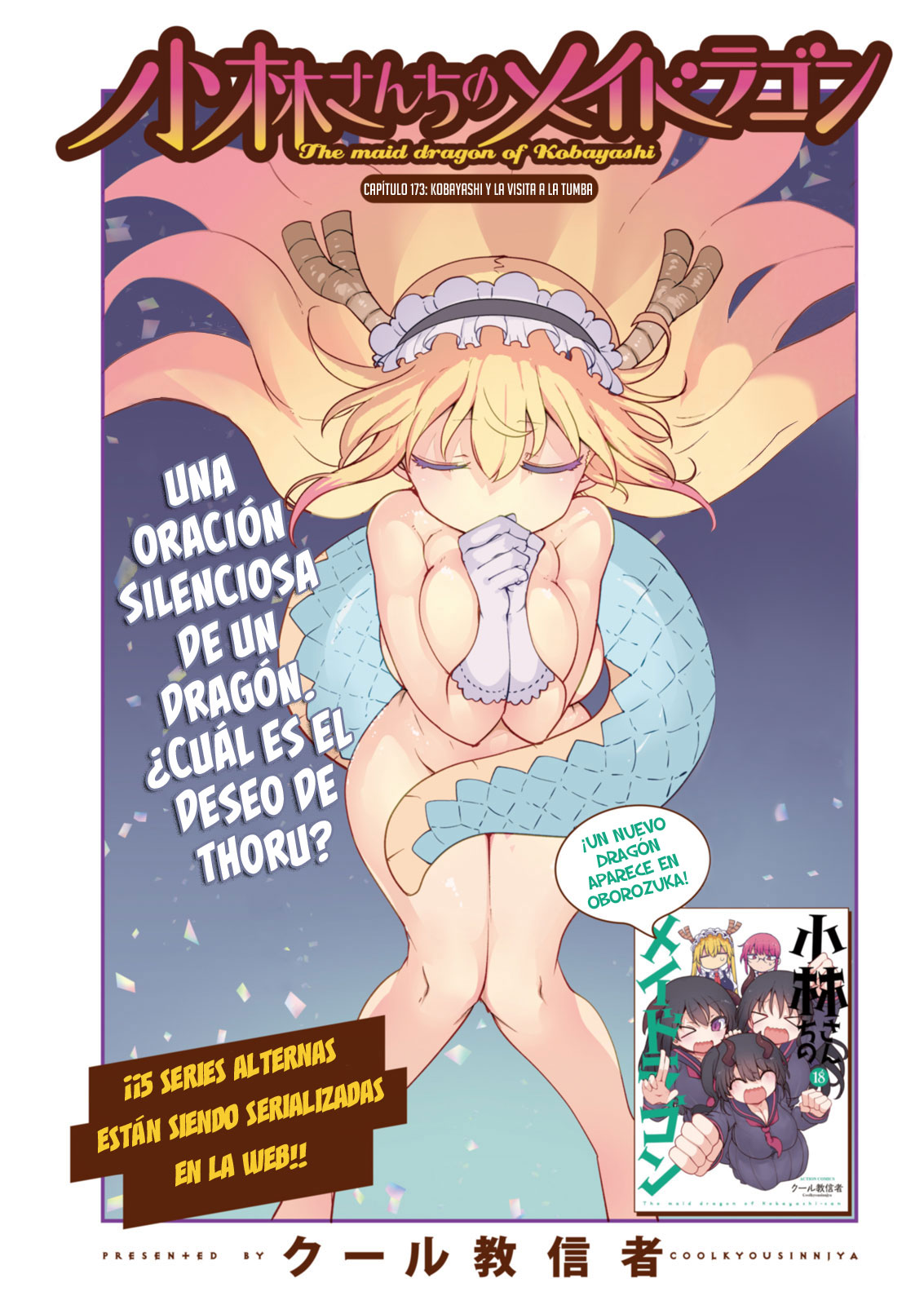 Kobayashi-san Chi no Maid Dragon Capitulo 173 página 2