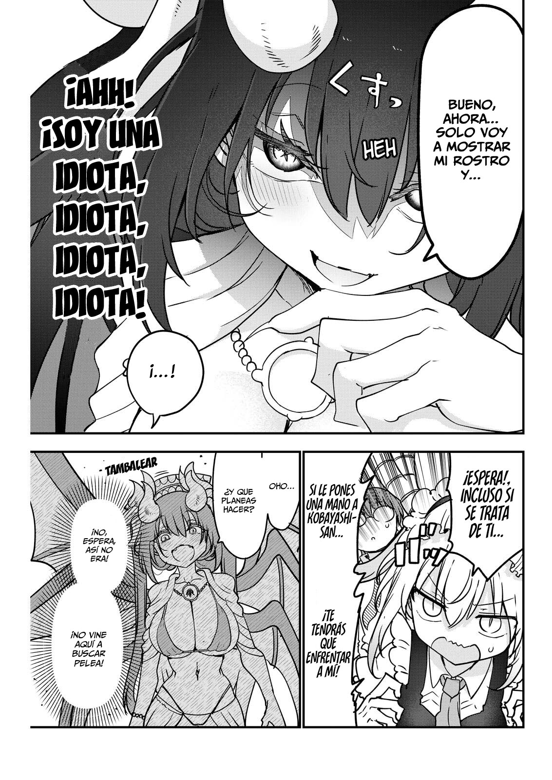Kobayashi-san Chi no Maid Dragon Capitulo 174 página 12