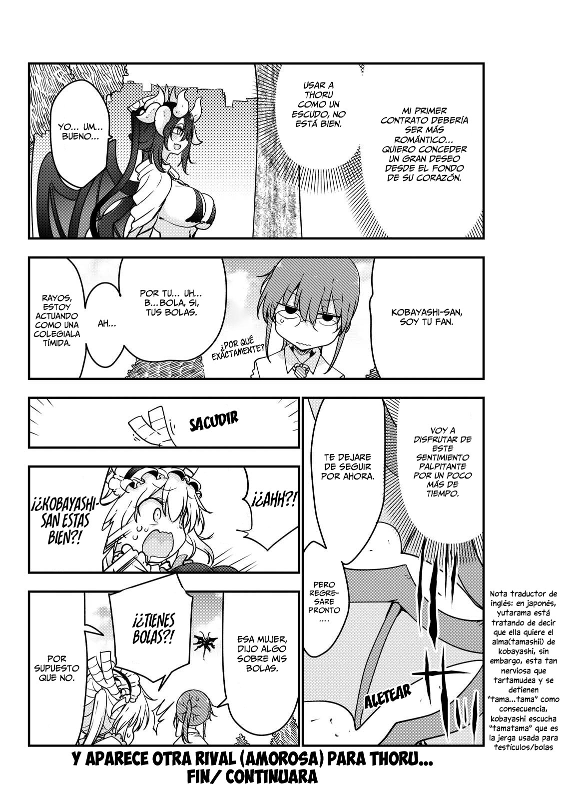 Kobayashi-san Chi no Maid Dragon Capitulo 174 página 15