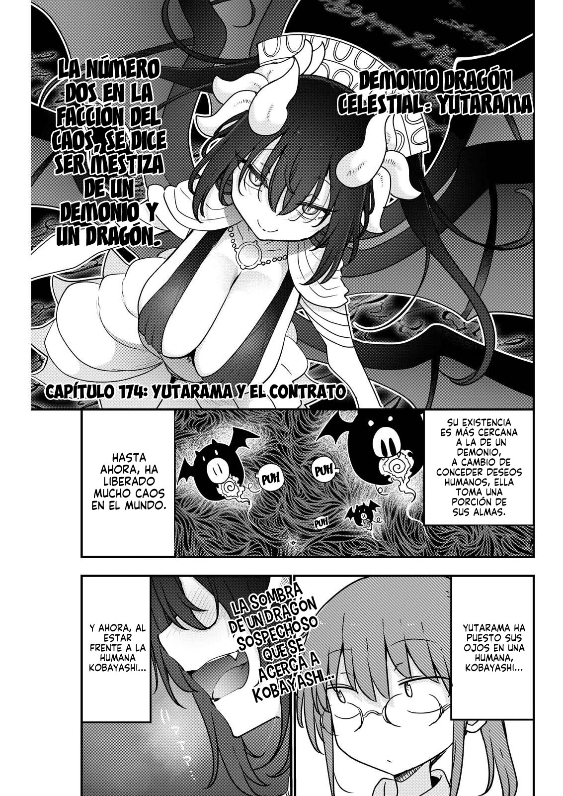 Kobayashi-san Chi no Maid Dragon Capitulo 174 página 2