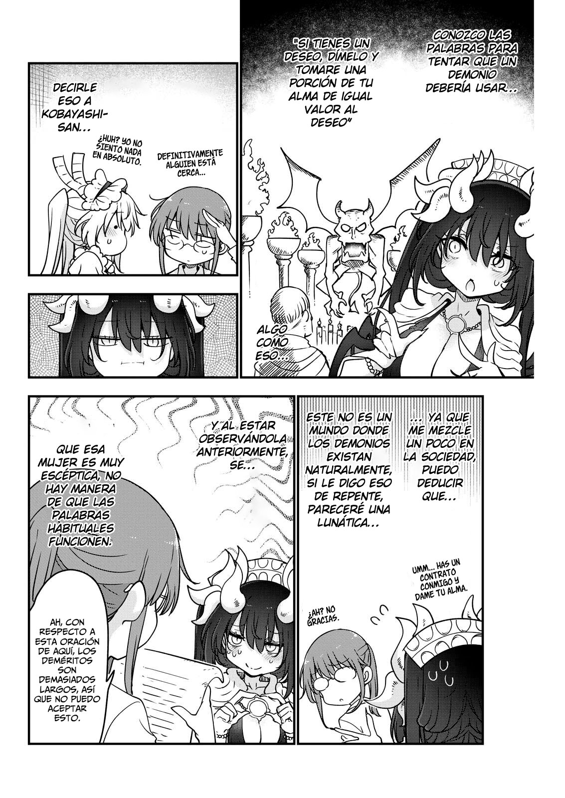 Kobayashi-san Chi no Maid Dragon Capitulo 174 página 7