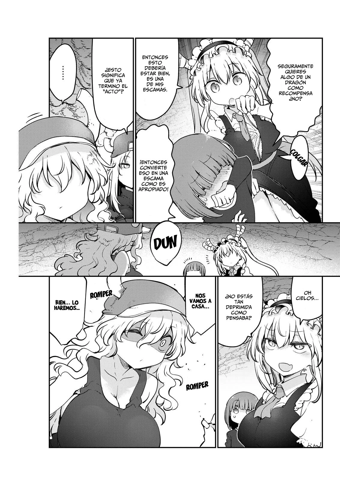 Kobayashi-san Chi no Maid Dragon Capitulo 175 página 12