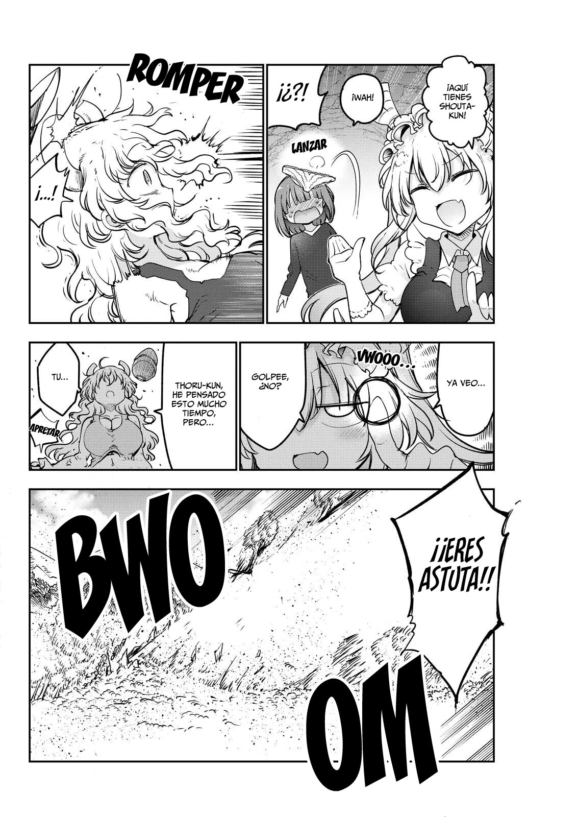 Kobayashi-san Chi no Maid Dragon Capitulo 175 página 13