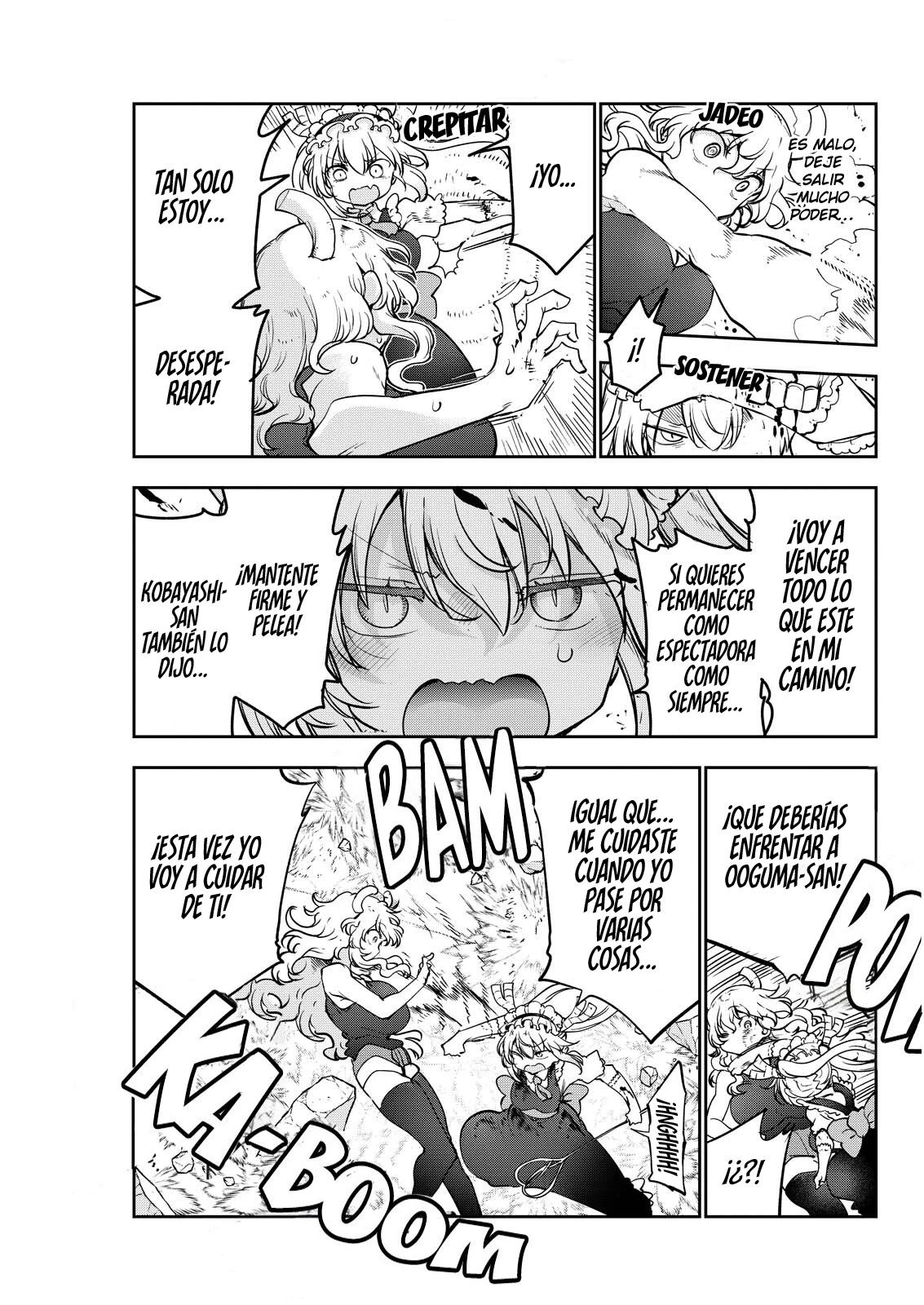 Kobayashi-san Chi no Maid Dragon Capitulo 175 página 14