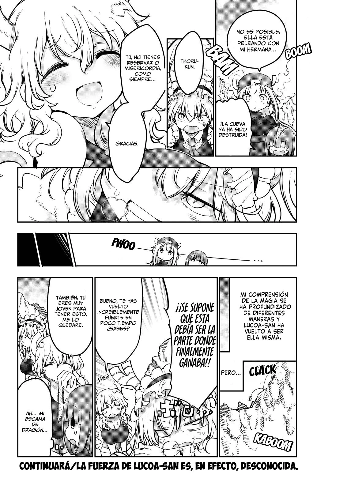 Kobayashi-san Chi no Maid Dragon Capitulo 175 página 15