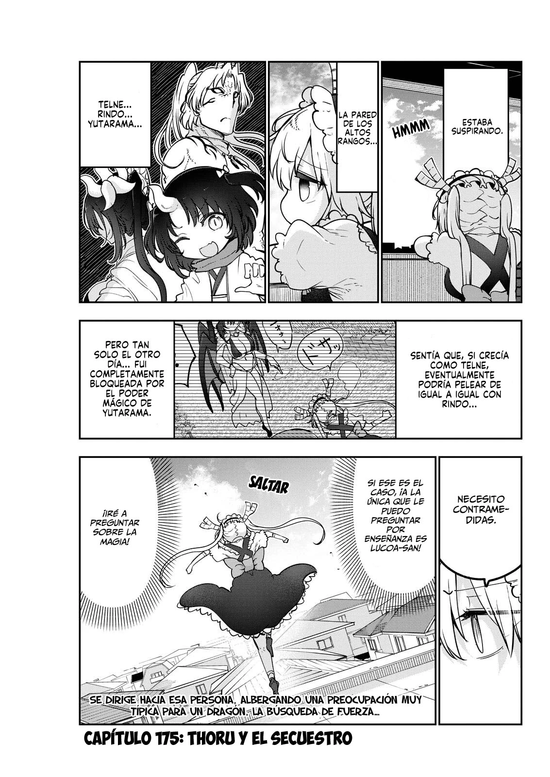 Kobayashi-san Chi no Maid Dragon Capitulo 175 página 2