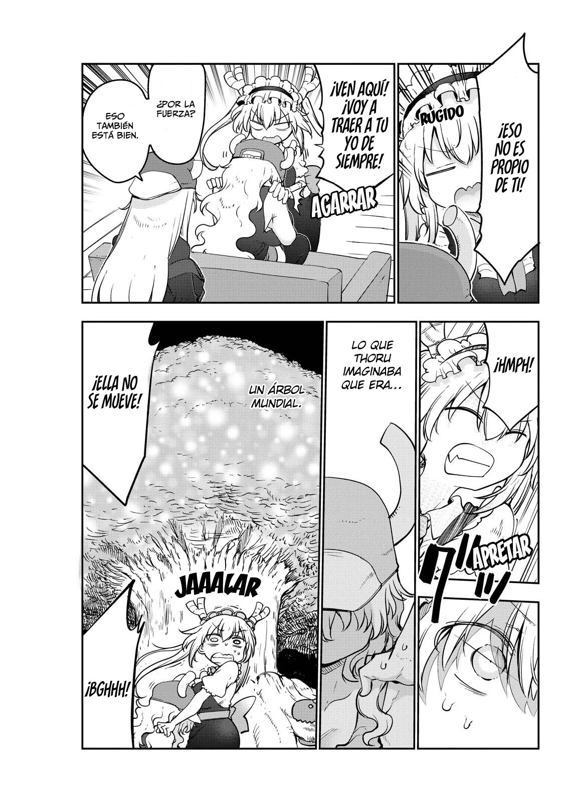 Kobayashi-san Chi no Maid Dragon Capitulo 175 página 4