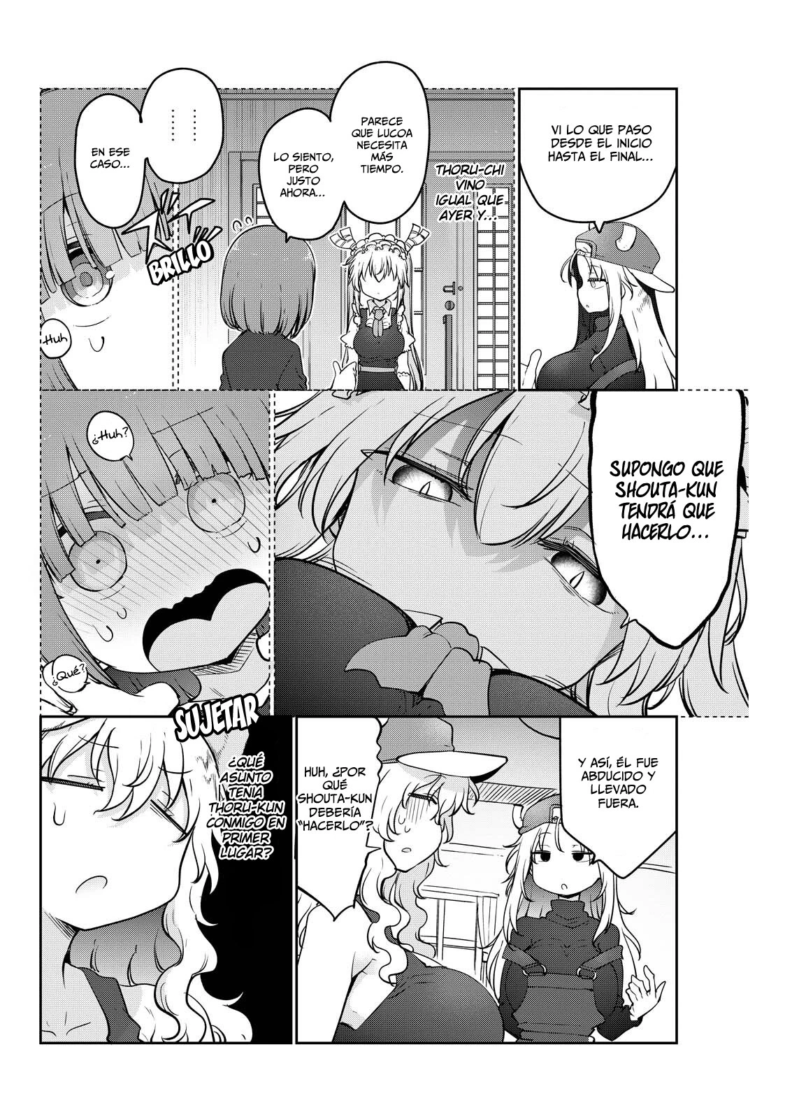 Kobayashi-san Chi no Maid Dragon Capitulo 175 página 7