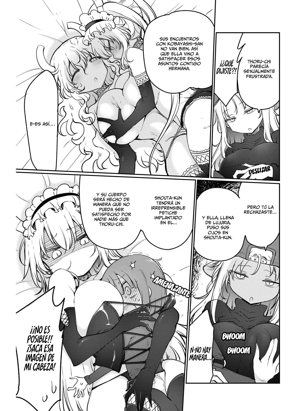 Kobayashi-san Chi no Maid Dragon Capitulo 175 página 8