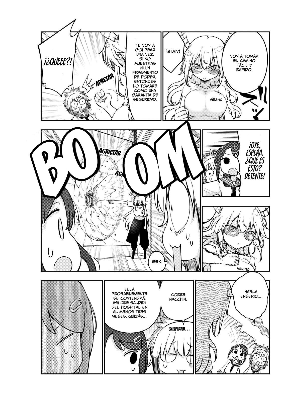 Kobayashi-san Chi no Maid Dragon Capitulo 176 página 12