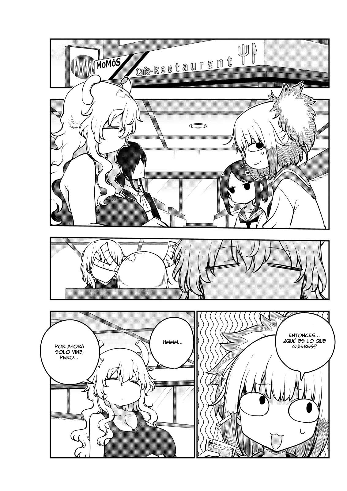 Kobayashi-san Chi no Maid Dragon Capitulo 176 página 4