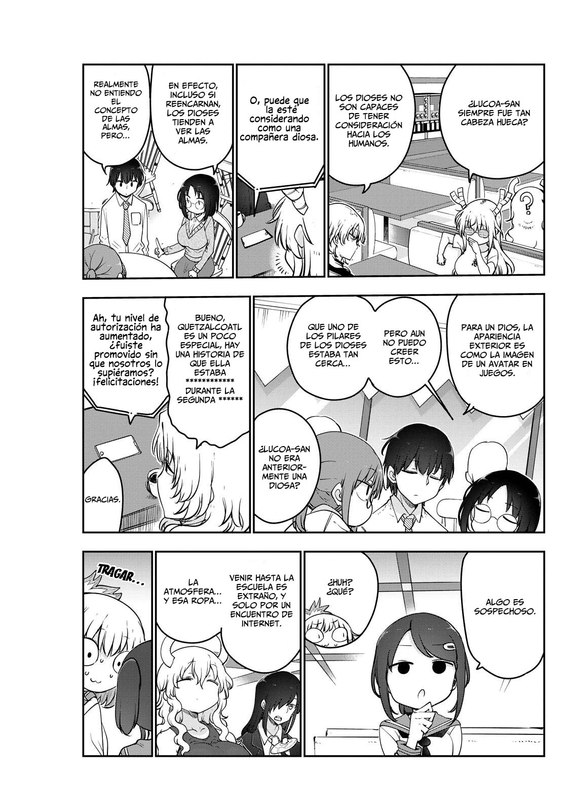 Kobayashi-san Chi no Maid Dragon Capitulo 176 página 6