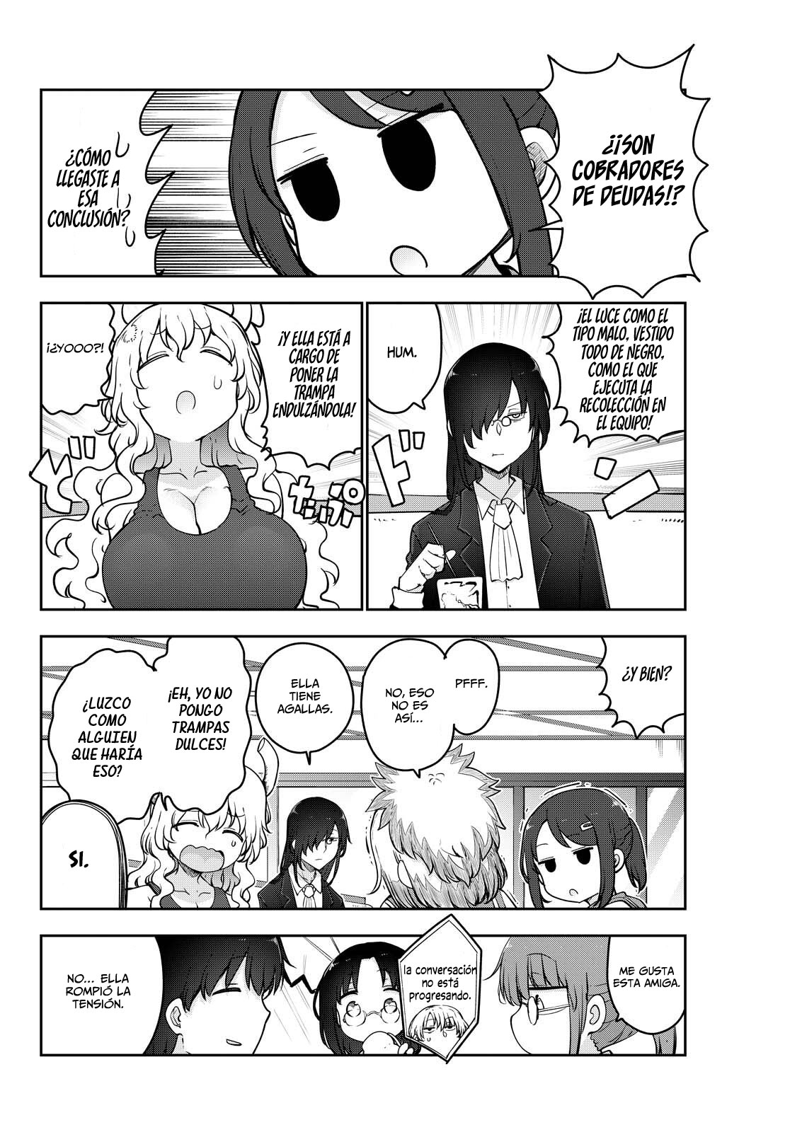Kobayashi-san Chi no Maid Dragon Capitulo 176 página 7