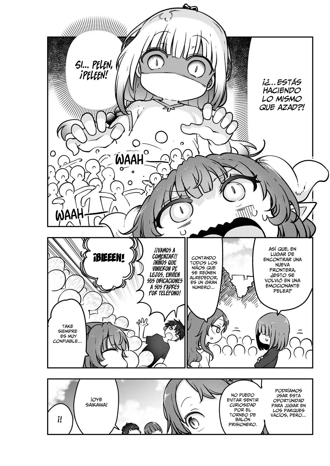 Kobayashi-san Chi no Maid Dragon Capitulo 177 página 12