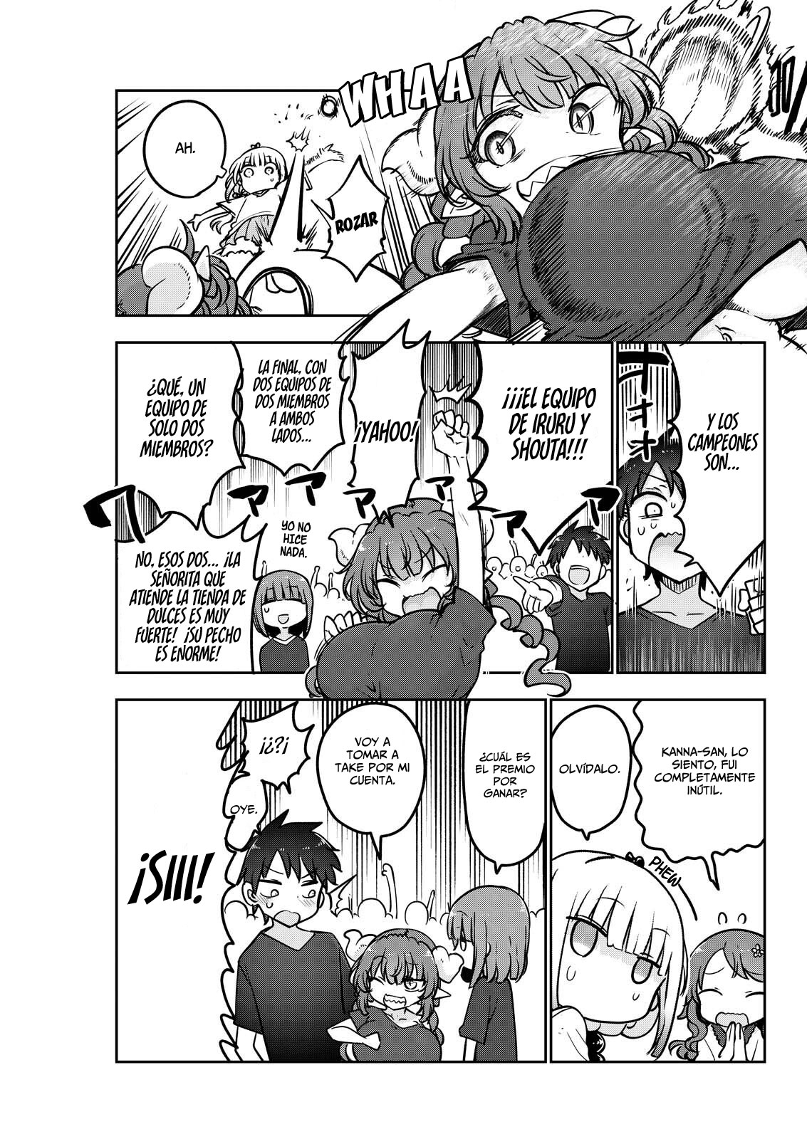 Kobayashi-san Chi no Maid Dragon Capitulo 177 página 14