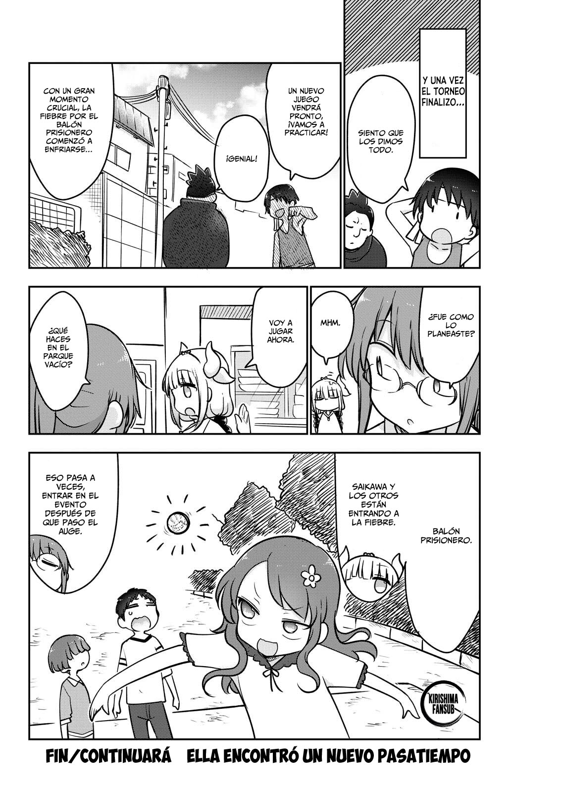 Kobayashi-san Chi no Maid Dragon Capitulo 177 página 15