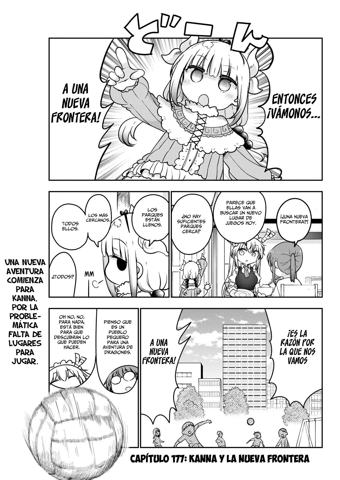 Kobayashi-san Chi no Maid Dragon Capitulo 177 página 2