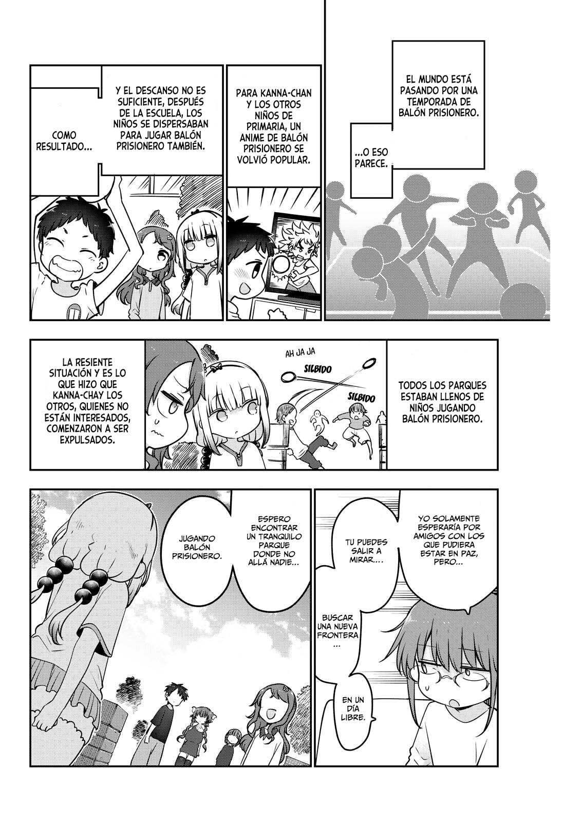 Kobayashi-san Chi no Maid Dragon Capitulo 177 página 3