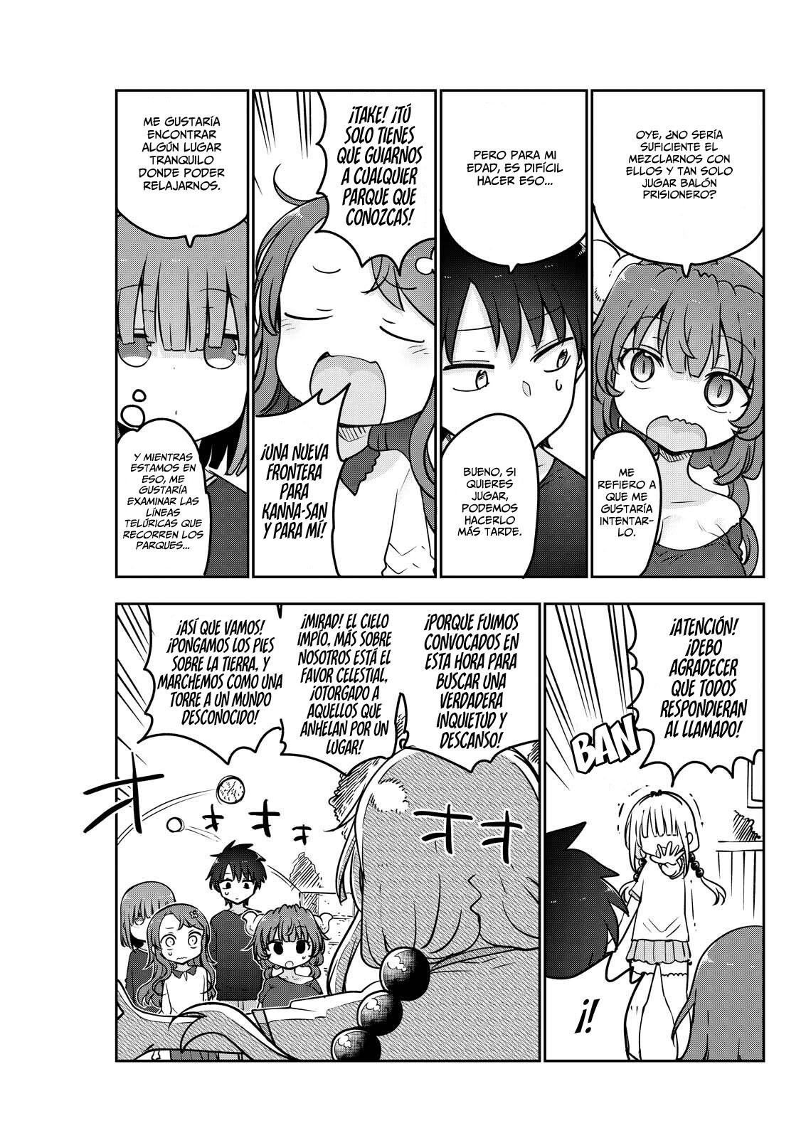 Kobayashi-san Chi no Maid Dragon Capitulo 177 página 4