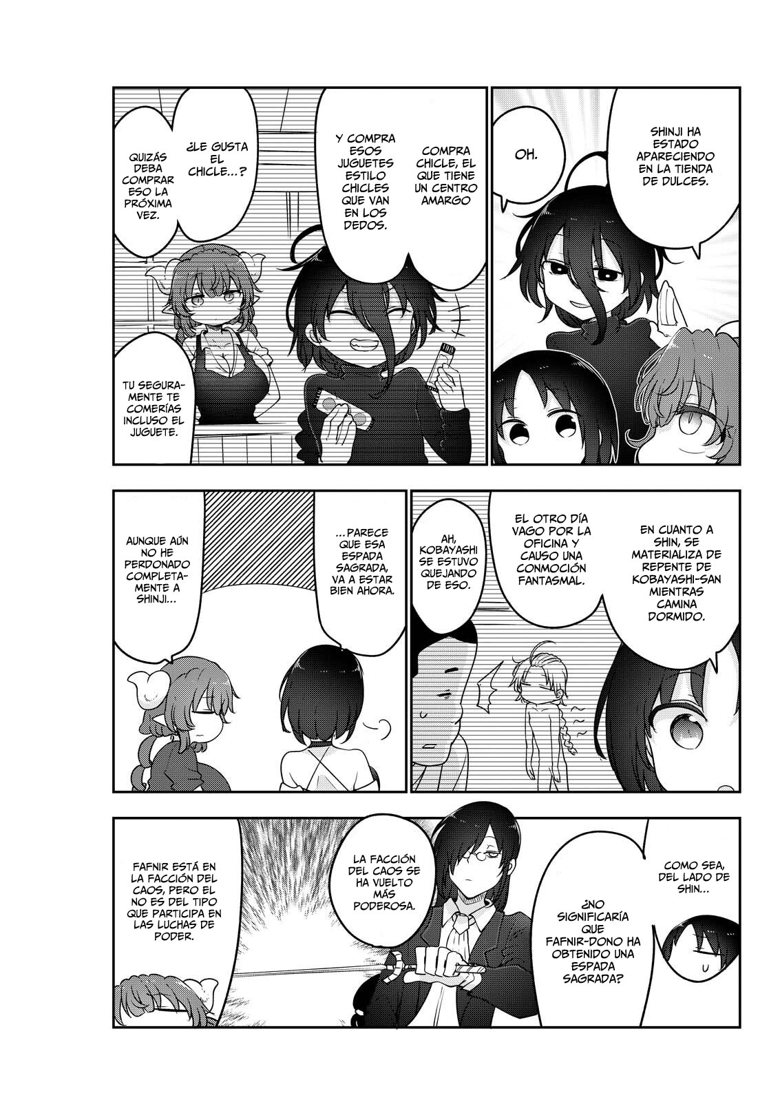 Kobayashi-san Chi no Maid Dragon Capitulo 179 página 6
