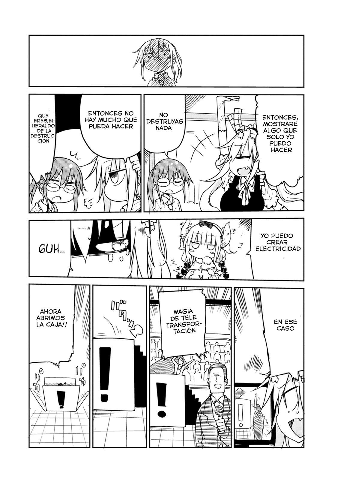 Kobayashi-san Chi no Maid Dragon Capitulo 18: Tooru y los Super Poderes página 13
