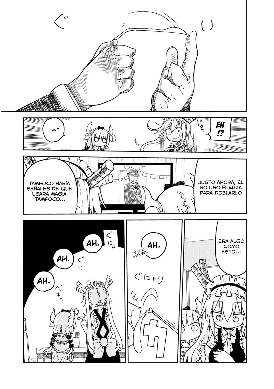 Kobayashi-san Chi no Maid Dragon Capitulo 18: Tooru y los Super Poderes página 3