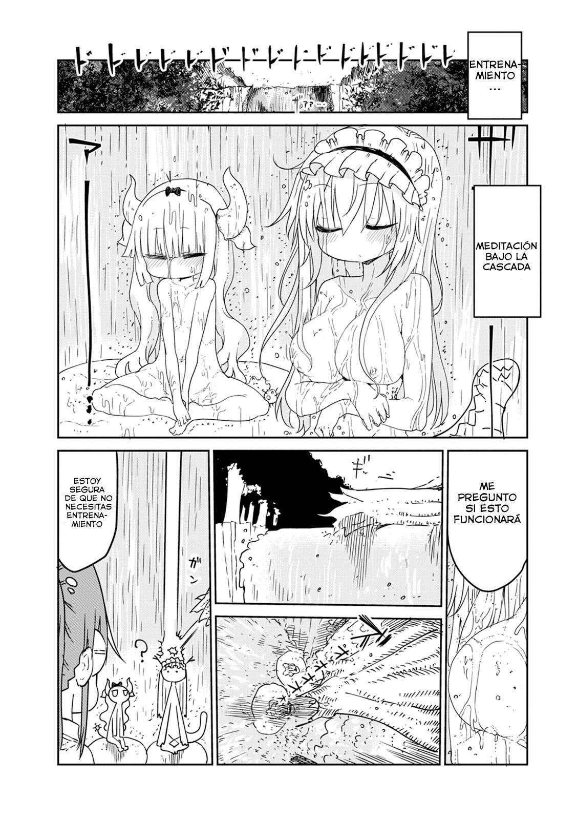 Kobayashi-san Chi no Maid Dragon Capitulo 18: Tooru y los Super Poderes página 8