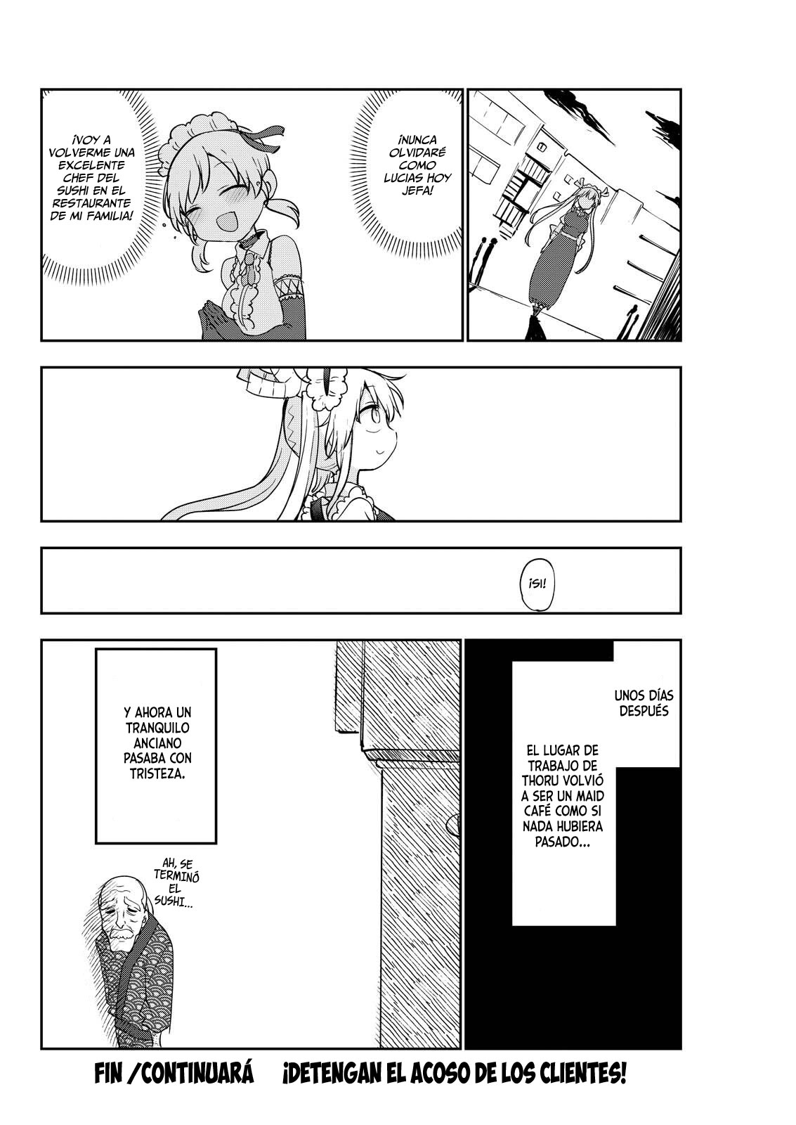 Kobayashi-san Chi no Maid Dragon Capitulo 180 página 15