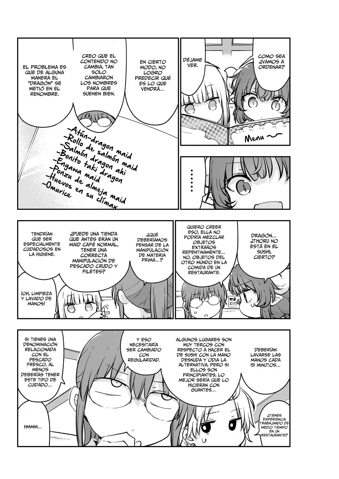 Kobayashi-san Chi no Maid Dragon Capitulo 180 página 5