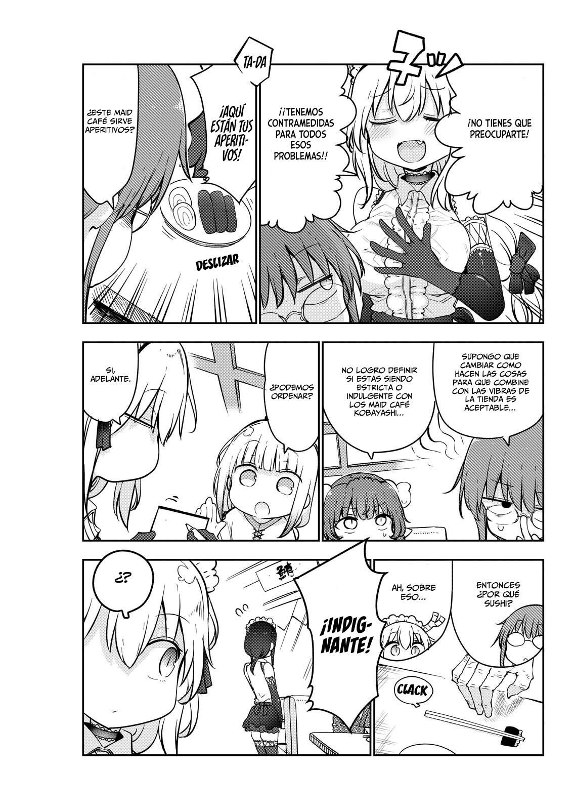 Kobayashi-san Chi no Maid Dragon Capitulo 180 página 6