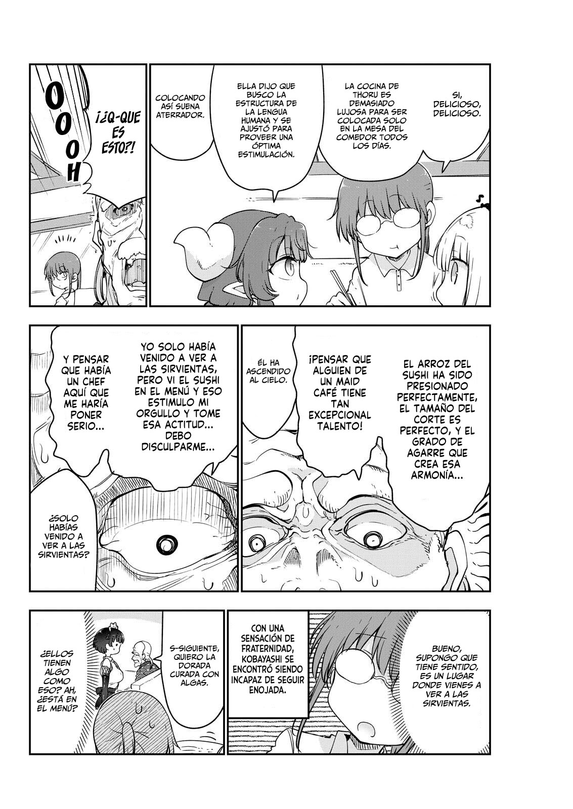 Kobayashi-san Chi no Maid Dragon Capitulo 180 página 9