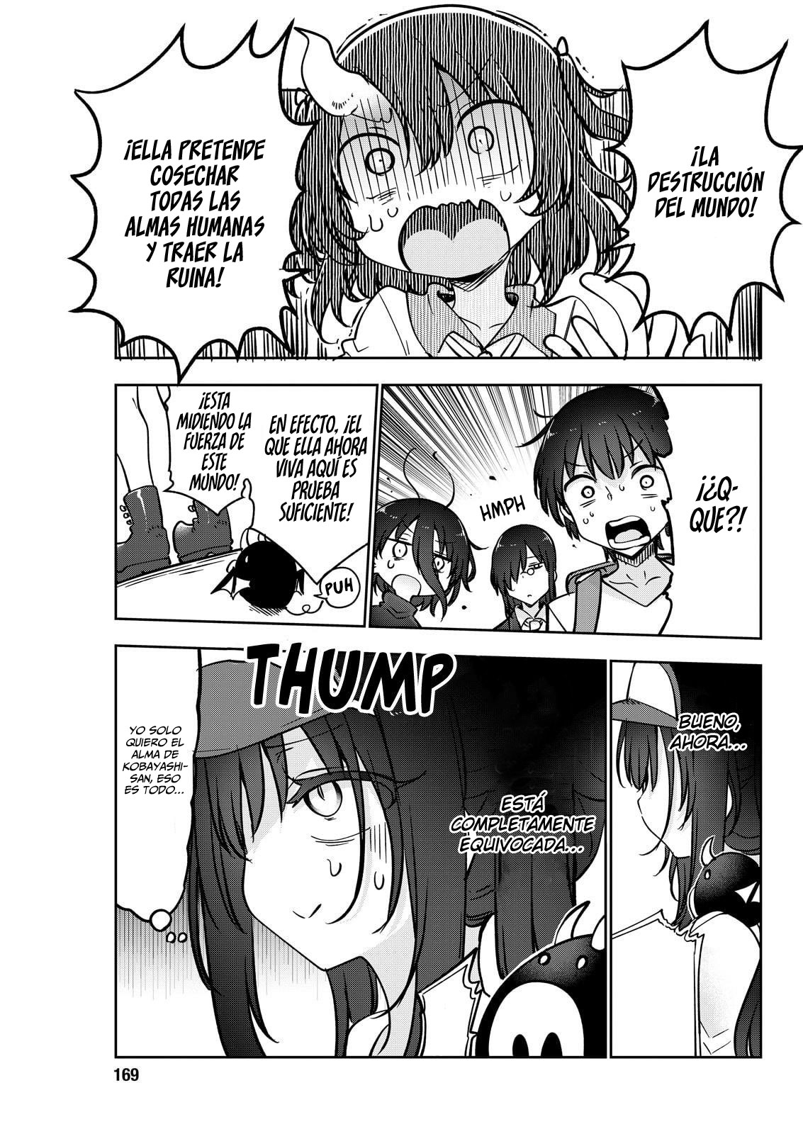 Kobayashi-san Chi no Maid Dragon Capitulo 181 página 8