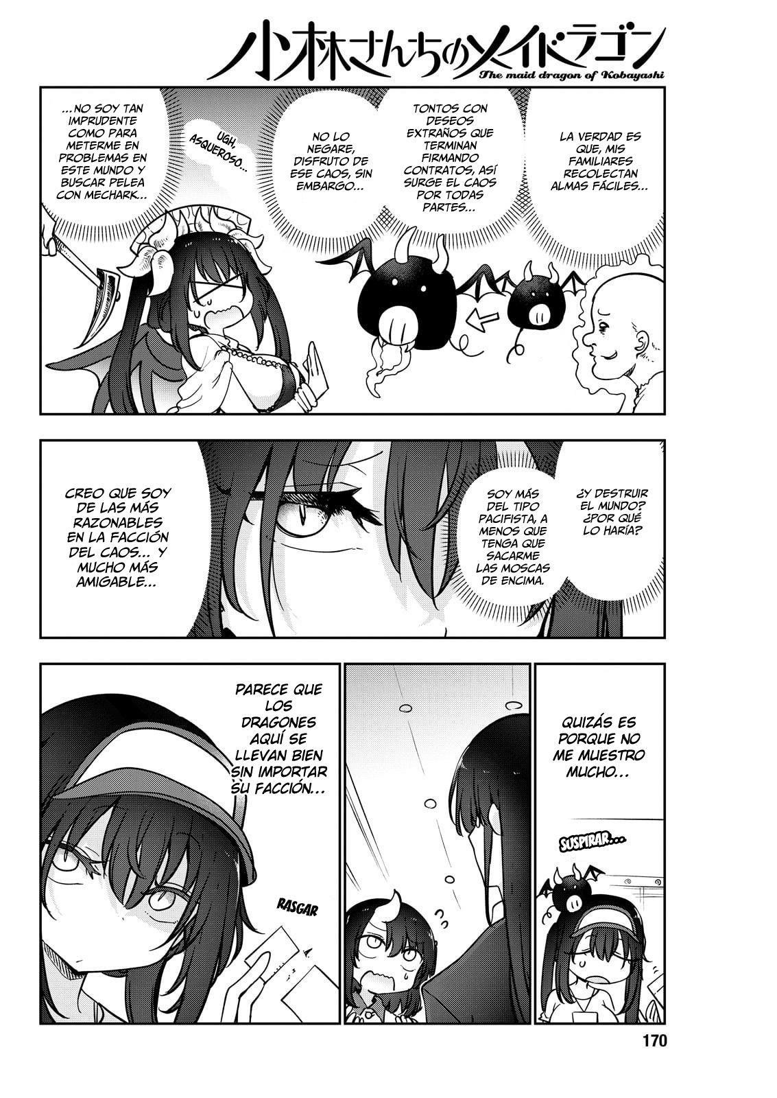 Kobayashi-san Chi no Maid Dragon Capitulo 181 página 9