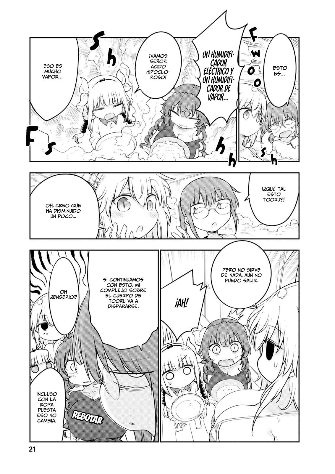 Kobayashi-san Chi no Maid Dragon Capitulo 182 página 11