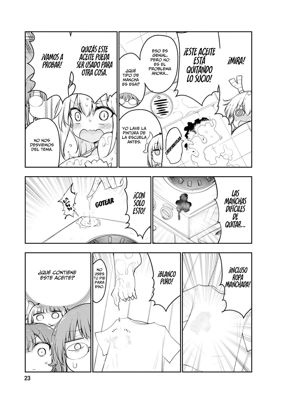 Kobayashi-san Chi no Maid Dragon Capitulo 182 página 13