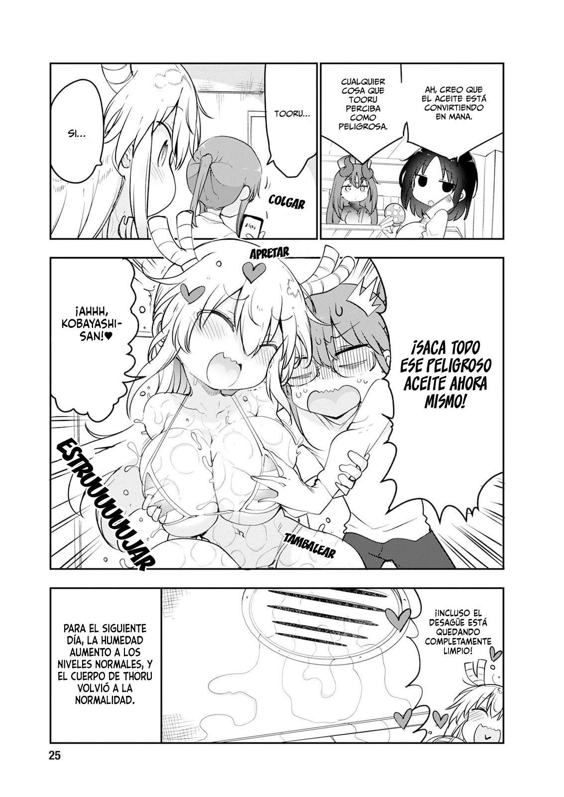 Kobayashi-san Chi no Maid Dragon Capitulo 182 página 15