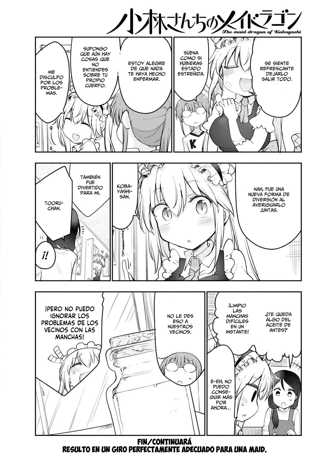 Kobayashi-san Chi no Maid Dragon Capitulo 182 página 16