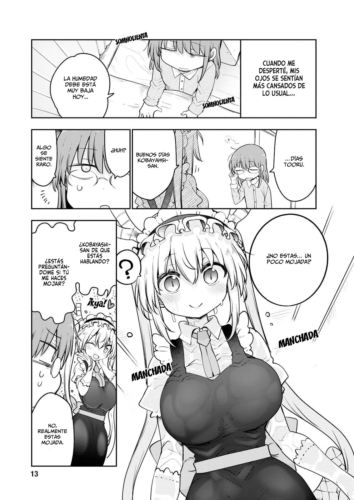 Kobayashi-san Chi no Maid Dragon Capitulo 182 página 3