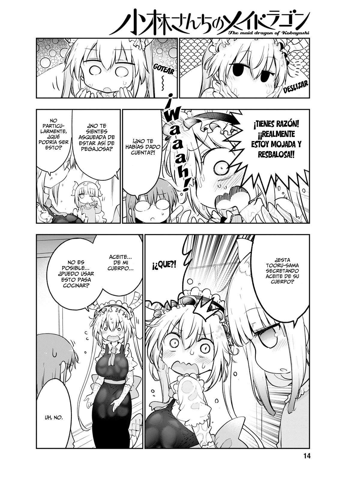 Kobayashi-san Chi no Maid Dragon Capitulo 182 página 4