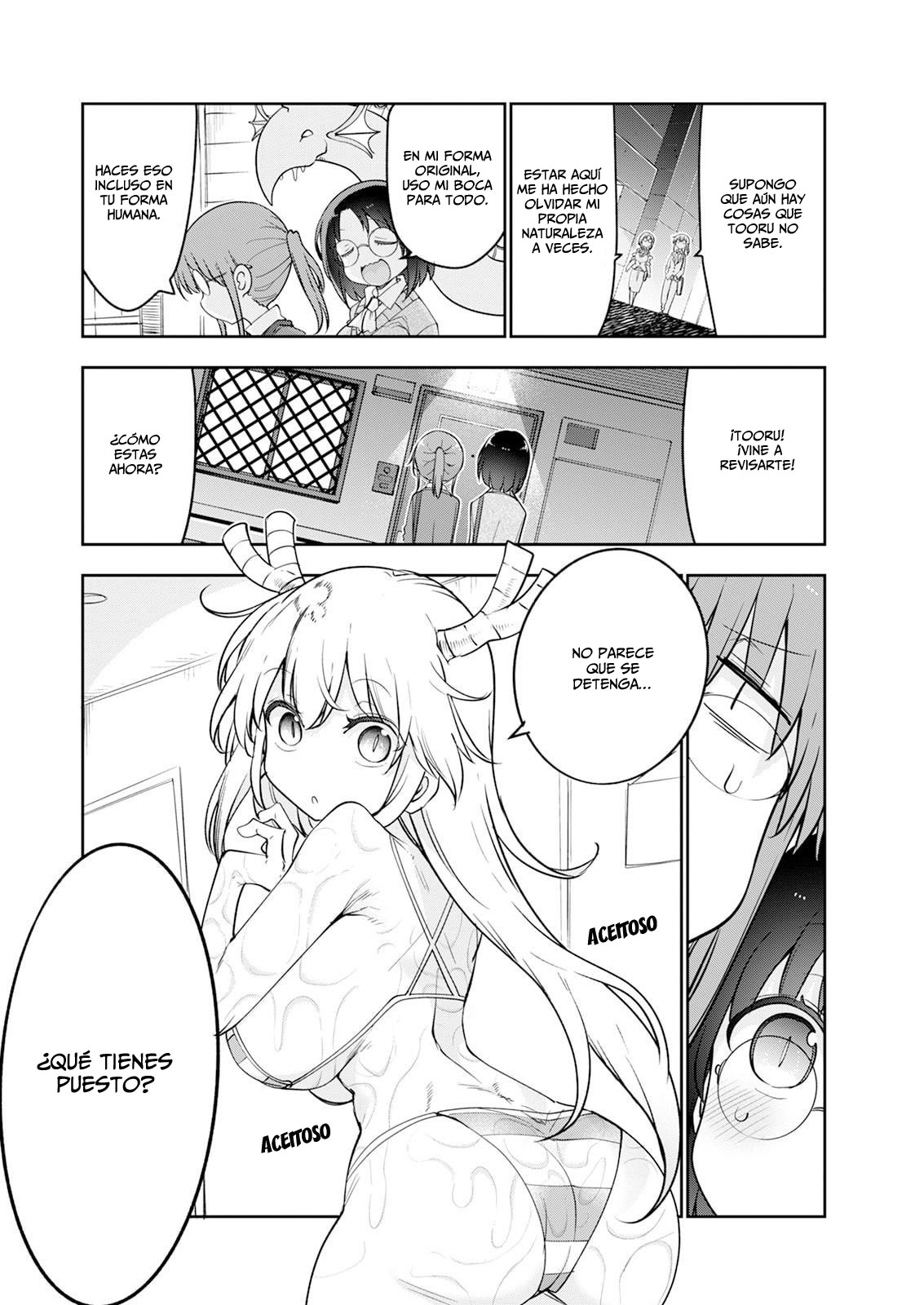 Kobayashi-san Chi no Maid Dragon Capitulo 182 página 7