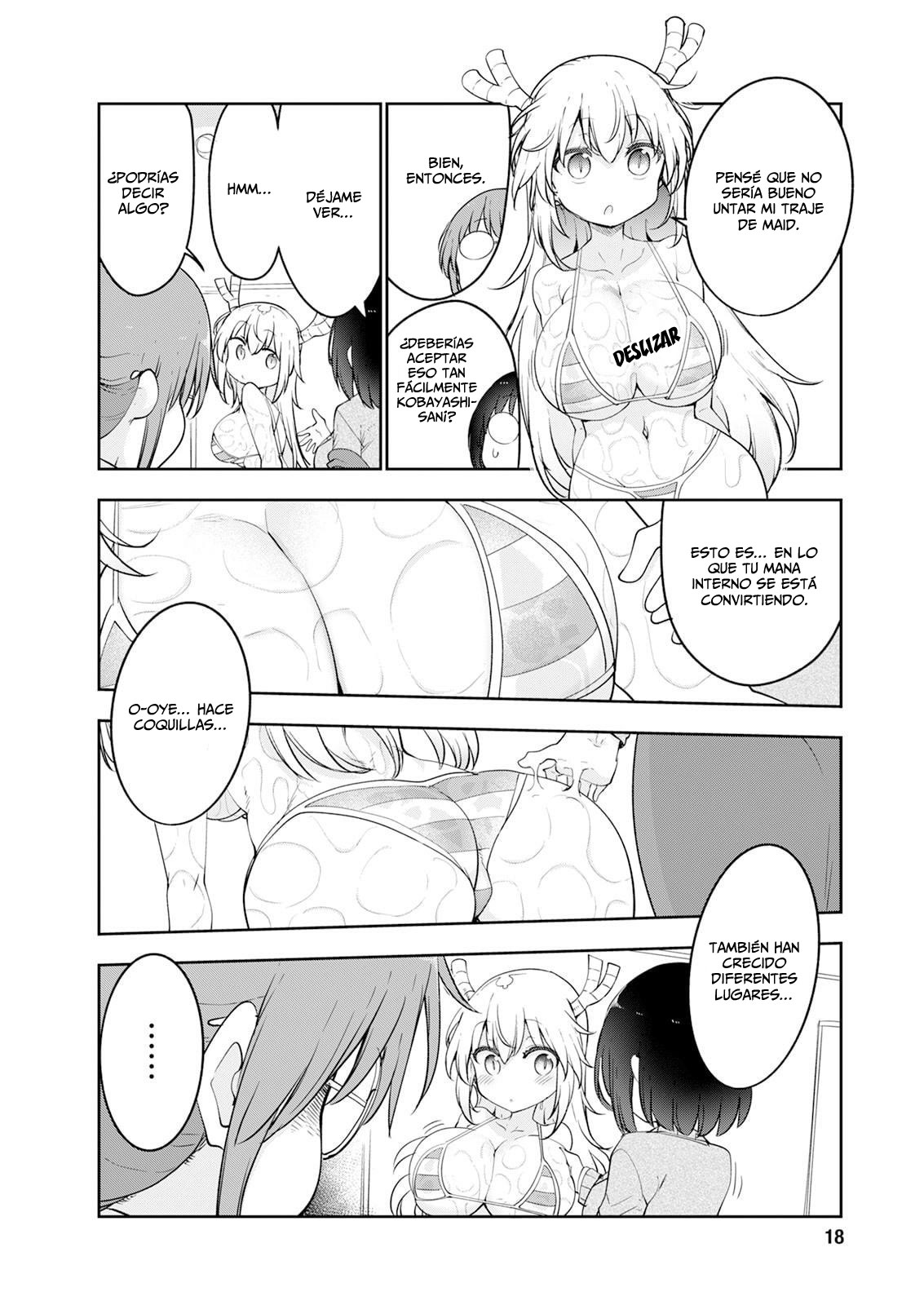 Kobayashi-san Chi no Maid Dragon Capitulo 182 página 8