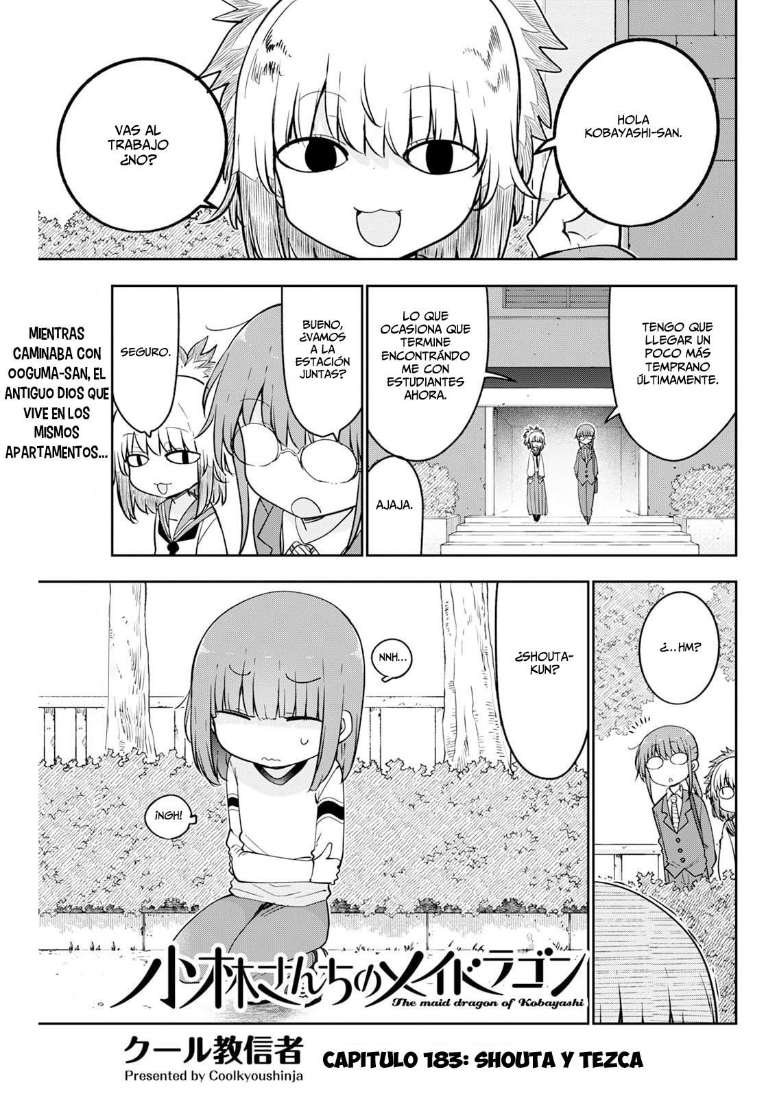 Kobayashi-san Chi no Maid Dragon Capitulo 183 página 2