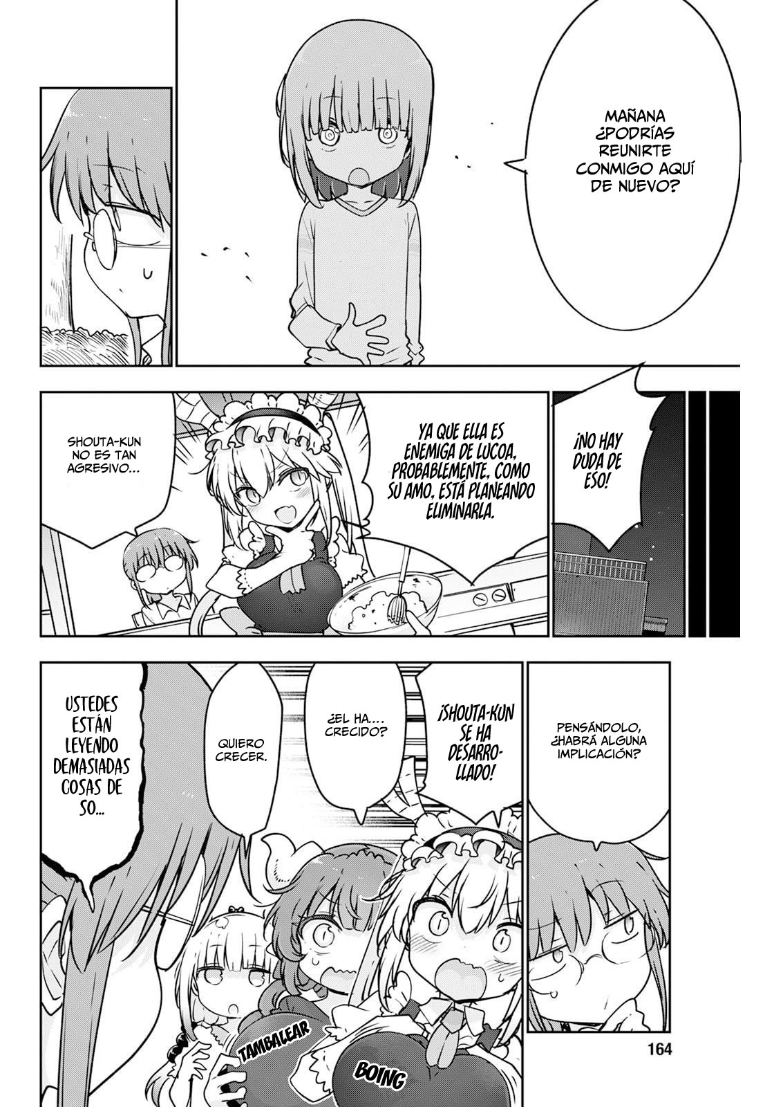 Kobayashi-san Chi no Maid Dragon Capitulo 183 página 7